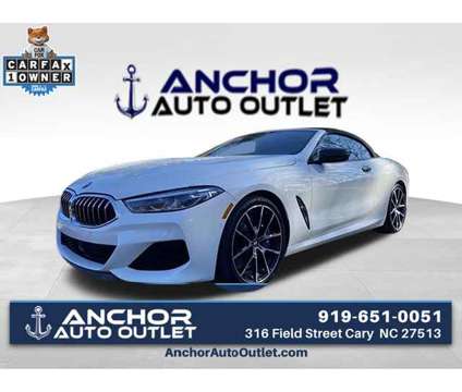2019 BMW 8 Series M850i xDrive is a White 2019 BMW 8-Series Convertible in Cary NC