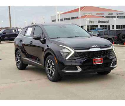 2023 Kia Sportage EX is a Black 2023 Kia Sportage EX SUV in Katy TX