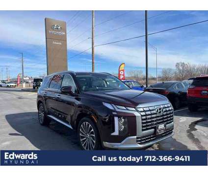 2024 Hyundai Palisade Calligraphy is a Red 2024 Calligraphy SUV in Council Bluffs IA