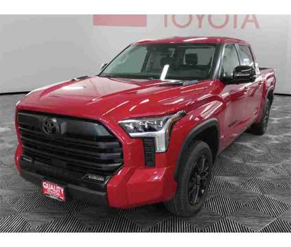 2024 Toyota Tundra Hybrid Limited is a Red 2024 Toyota Tundra Limited Hybrid in Fergus Falls MN