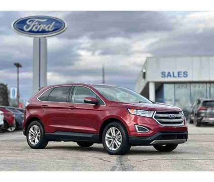 2015 Ford Edge SEL is a Red 2015 Ford Edge SEL SUV in Manteno IL