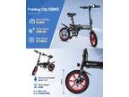 Ebike 350W 36V/15Ah Electric Folding Bike Bicycle 14" Tire City E-bike for Adult