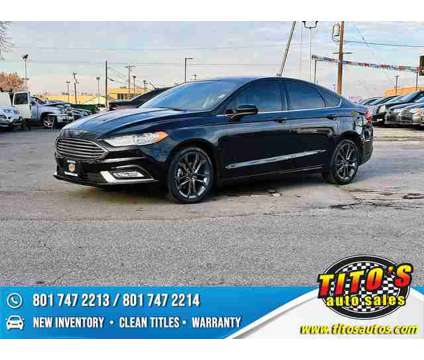 2018 Ford Fusion for sale is a Black 2018 Ford Fusion Car for Sale in Murray UT