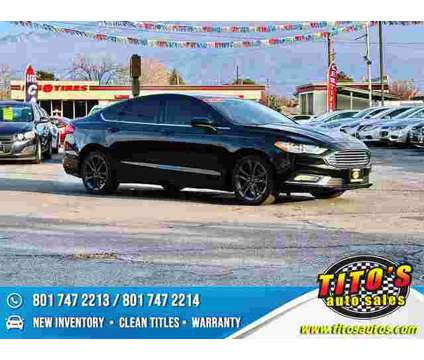 2018 Ford Fusion for sale is a Black 2018 Ford Fusion Car for Sale in Murray UT