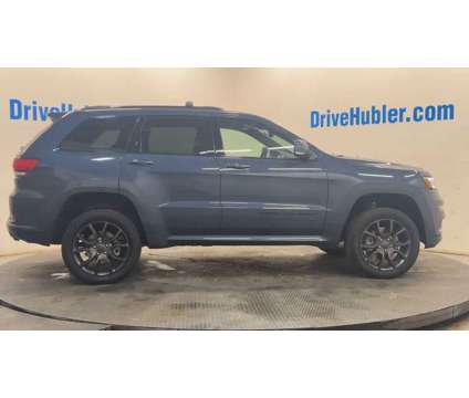 2021UsedJeepUsedGrand CherokeeUsed4x4 is a Blue, Grey 2021 Jeep grand cherokee Car for Sale in Indianapolis IN