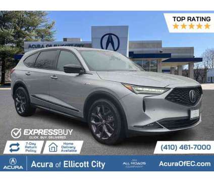 2024 Acura MDX w/A-Spec Package is a Silver 2024 Acura MDX Car for Sale in Ellicott City MD