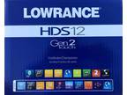 Lowrance HDS 12 Gen2 Head Unit Only, mounting screws not included.