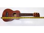 Makala Soprano Mahogany Ukulele MK-S With Tote Bag, Tuner, & Cloth.