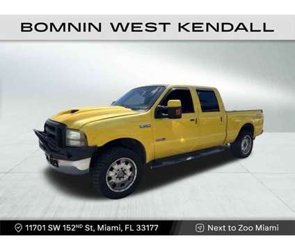 2006 Ford F-250SD Lariat is a Yellow 2006 Ford F-250 Lariat Truck in Miami FL