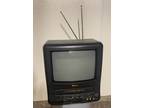 Vintage Tevion Model MD8531 9" Color Gaming TV/VCR Combo With Original Remote