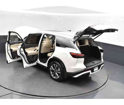 2024 Infiniti Qx60 Luxe is a White 2024 Infiniti QX60 Luxe SUV in Jackson MS