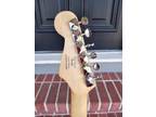 2008 Fender Mini Stratocaster with Case, Near Mint Condition. New Strings .
