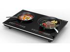 Induction Cooktop 2 Burner Countertop Induction Cooker Electric Stove Top 110V