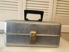 Vintage UMCO Fishing Tackle Box With Lures Etc No. 103A Light Weight Aluminum