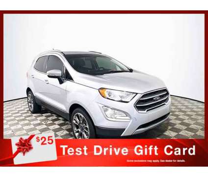 2020 Ford EcoSport Titanium is a Silver 2020 Ford EcoSport Titanium Car for Sale in Tampa FL