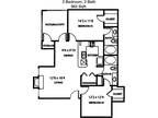 2 Floor Plan 2x2 - Rise Skyline, Mesquite, TX