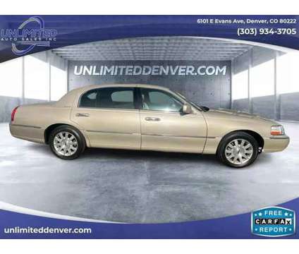 2008 Lincoln Town Car for sale is a Tan 2008 Lincoln Town Car Car for Sale in Denver CO