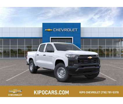 2024 Chevrolet Colorado Work Truck is a White 2024 Chevrolet Colorado Work Truck Truck in Ransomville NY