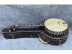 Vega Style-M Tu-Ba-Phone, Tubaphone Tenor Banjo 11" Head 17-Fret Mid-1920s, Case