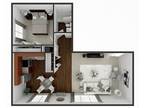 The Landings of Fountain Pointe - L Shape 1 Bedroom 1 Bath 700 sq ft