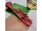 1945 Vintage King Liberty Trumpet Red Lacquer Moving SALE