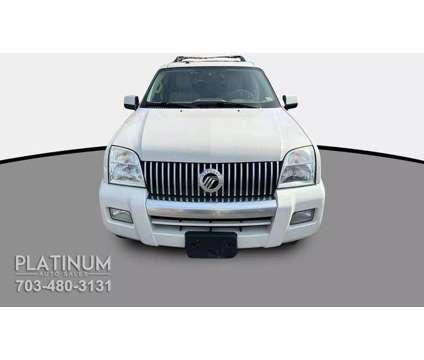 2010 Mercury Mountaineer for sale is a White 2010 Mercury Mountaineer Car for Sale in Arlington VA
