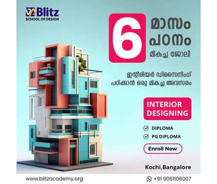 Interior Designing course in Kochi, Kerala | Blitz Academy is a Arts &amp; Craft Lessons service in Cochin KL