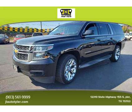 2015 Chevrolet Suburban for sale is a Black 2015 Chevrolet Suburban 1500 Trim Car for Sale in Tyler TX