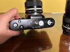 Nikon F2 Eyelevel DE-1 with 35mm f/2.8 Ai-S and 135mm f/3.5 Ai Lenses