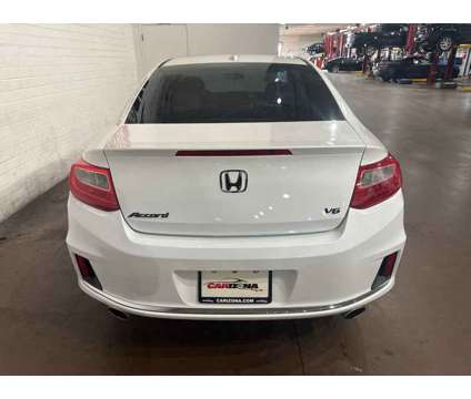2014 Honda Accord EX-L is a White 2014 Honda Accord EX-L Coupe in Chandler AZ
