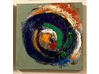Abstract Circle, Original Oil Paintings
