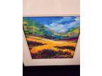 Michael Mckee Pastel original small landscape "field study"