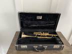 Vintage 1971 Olds Ambassador Trumpet For Parts Repair + Schilke Hardshell Case