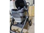 UPPAbaby Vista V2 Stroller - Jake (Black/Carbon/Black Leather)(OPEN BOX)(READ)