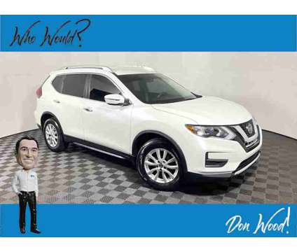 2018 Nissan Rogue SV is a White 2018 Nissan Rogue SV SUV in Athens OH