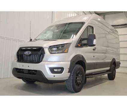 2024 Ford Transit-350 High Roof Transit Trail Package is a Silver 2024 Ford Transit-350 Van in Canfield OH