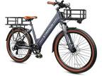 Ebike STARRUN 26" 750W 48V Electric Bike Mountain Bicycle 25mph Ebike 7 Speed