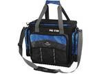 AdjustableAdult Tournament Soft Sided Fishing Tackle Bag, Water Resistant,Blue
