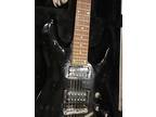 Schecter Demon 6 FR Electric Guitar in Aged Black Satin with Hard Shell Case