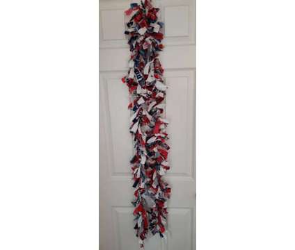 Hand Rag Tied Garland one of a Kind Very unique Custom made by me from high qua is a Artworks for Sale in Bellingham MA