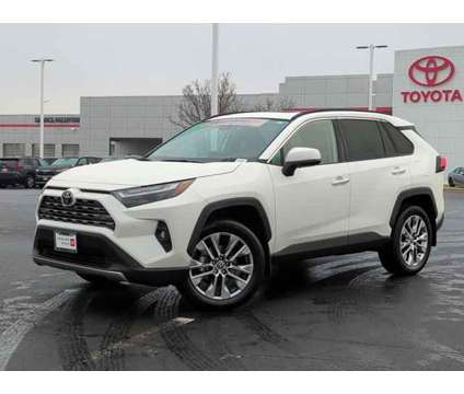 2022 Toyota RAV4 Limited is a White 2022 Toyota RAV4 Limited SUV in Naperville IL