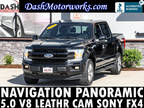 2018 Ford F-150 Lariat Super Crew 4WD V8 Navigation Panoramic Camera Leather