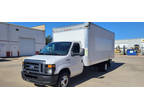 2016 Ford Econoline Commercial Cutaway E-350 Super Duty 138 DRW 16 Ft Box Truck