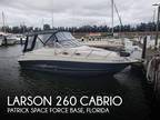 Larson 260 cabrio Cuddy Cabins 2007