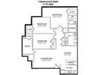 1 Floor Plan 3x2 - Windhaven Park, Plano, TX