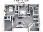 1 Floor Plan 2x1 - Ashford Park, Houston, TX