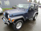 2004 Jeep Wrangler 2dr X *BLUE* MANUAL 2 OWNER 156K RUNS AWESOME !!