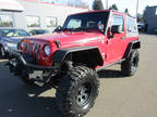 2007 Jeep Wrangler 4X4 2dr X *RED* 47K LOCKERS LIFTED MUST SEE !!!!
