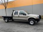 2002 Ford F-350 F 350 F350 4wd Lariat 7.3l Diesel 6 Speed Manual Flat Bed Crew