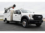 2020 Ford Super Duty F-550 SuperCab 4x4 Crane Truck